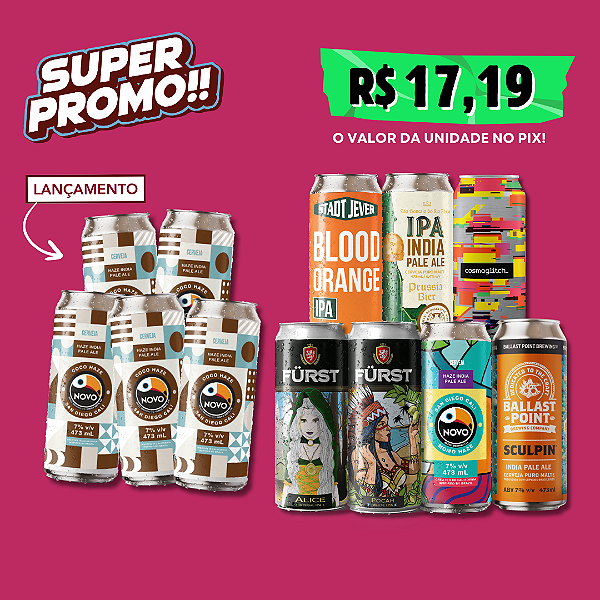 # Coco Haze – Super Promo MIX – 12 Latas 473ml