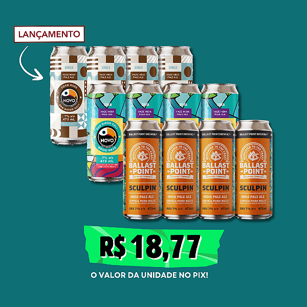 IPAs Gringas – 12 latas