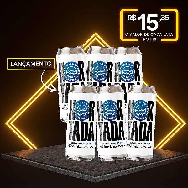 Salty IPA Nortada – 6 latas