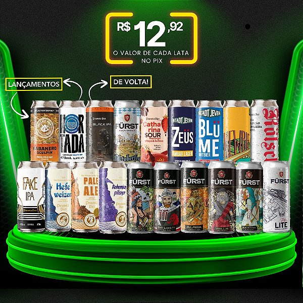 Tudão – uma de cada - 19 latas