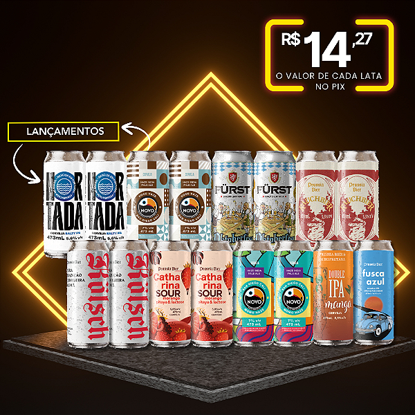 O que há de novo – 16 latas