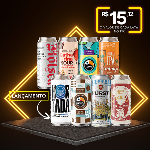 O que há de novo – 8 latas