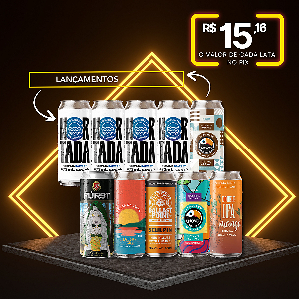 FavorIPAS – most sold IPAs – 10 latas