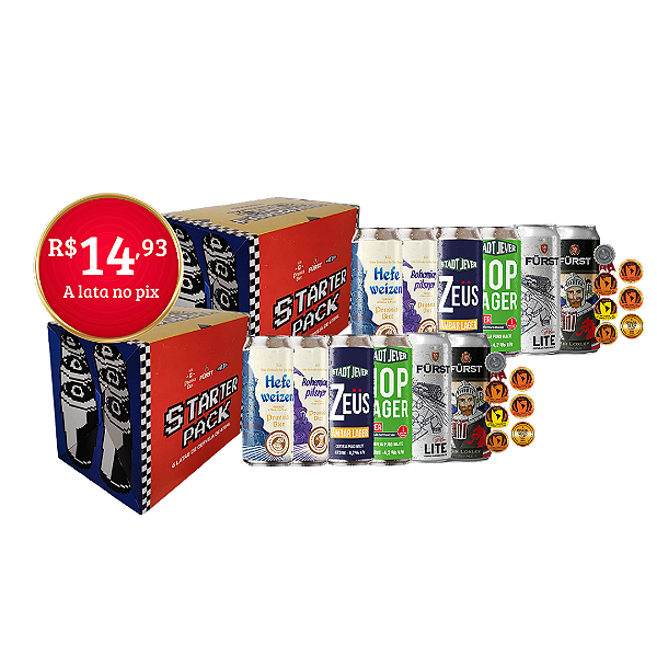 2x Starter Pack – 12 latas