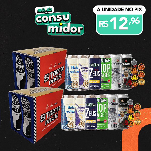 2x Starter Pack – 12 Latas de 473ml