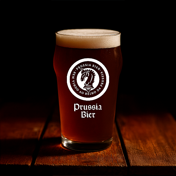 COPO PRUSSIA HALF PINT CAVALO 285ML
