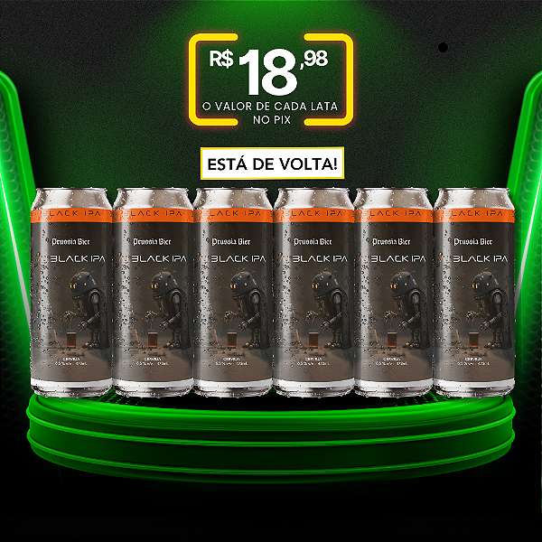 Black IPA – 6 latas