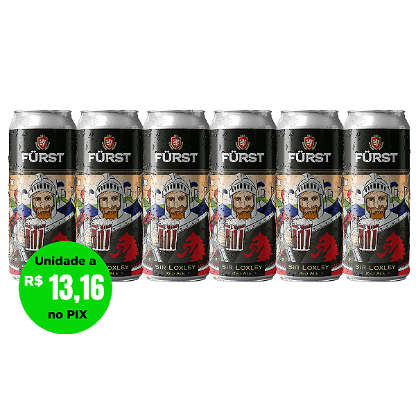Furst Red Ale Sir Loxley - 6 Latas