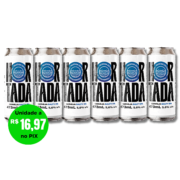 Nortada Salty IPA - 6 Latas
