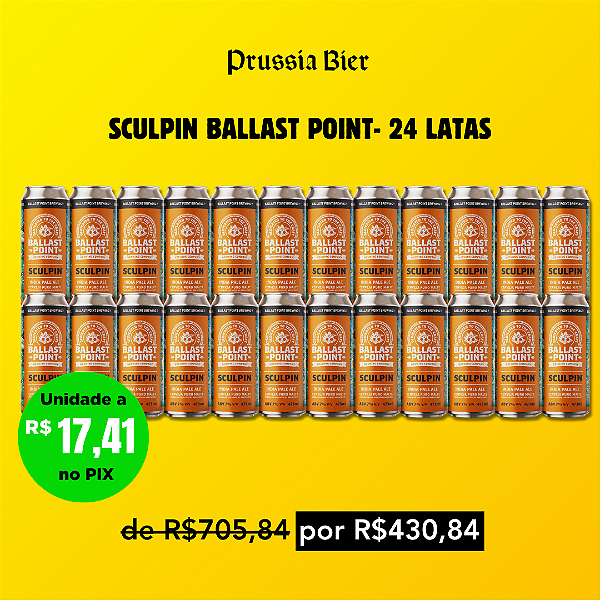 Kit Festa Ballast Point Sculpin - 24 Latas