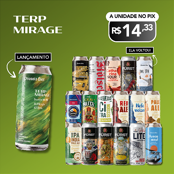 Tudão – uma de cada – 18 latas