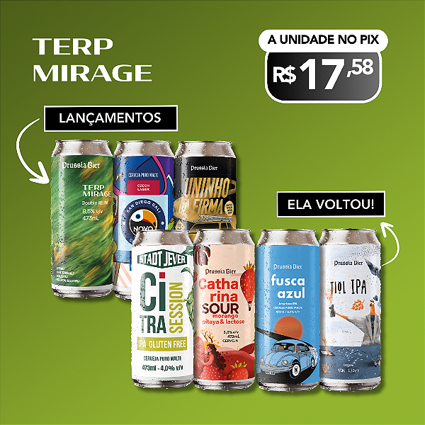 Kit Novidades – 7 Latas