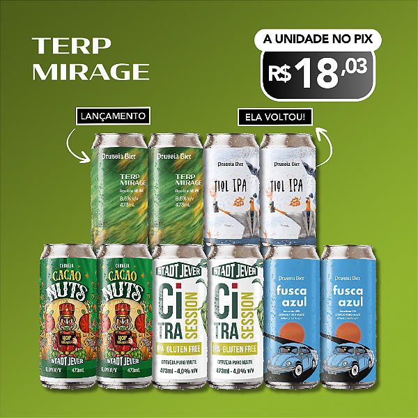 Novas IPAs – 10 Latas