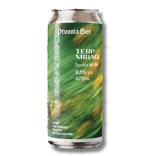 CERVEJA PRUSSIA TERP MIRAGE DOUBLE NEIPA 473ML UNIDADE