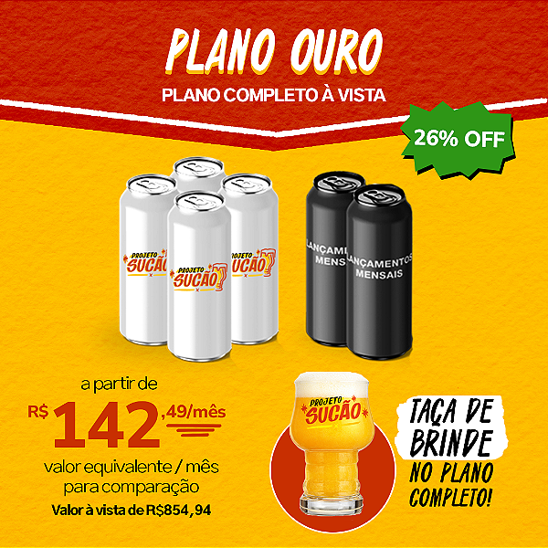 Plano Ouro - Projeto Sucão