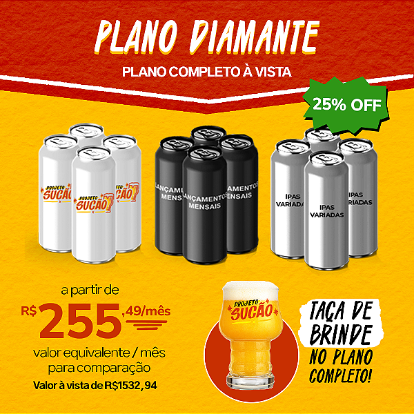 Plano Diamante - Projeto Sucão