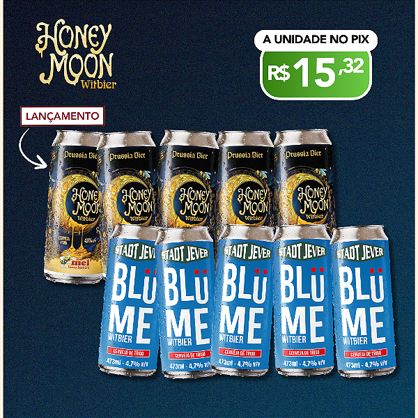 Duelo de Witbier – Belgas – 10 Latas