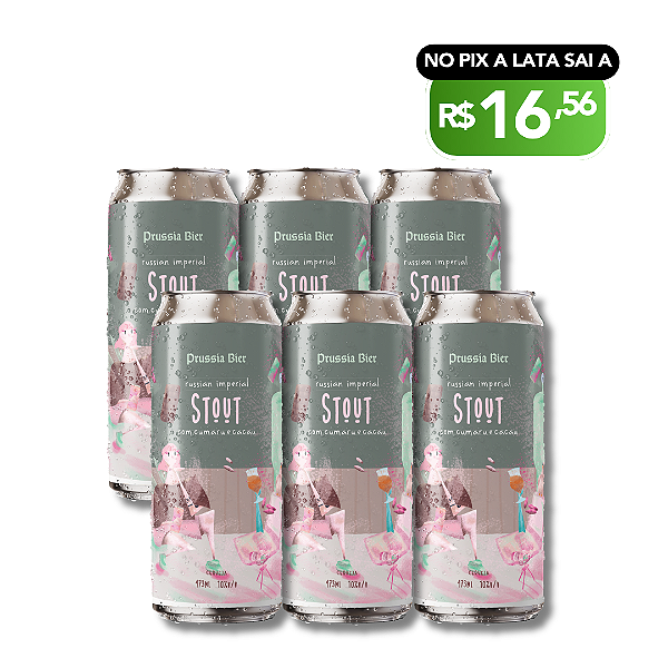 Ris da Mari - Imperial Stout com cacau e cumaru – 6 Latas