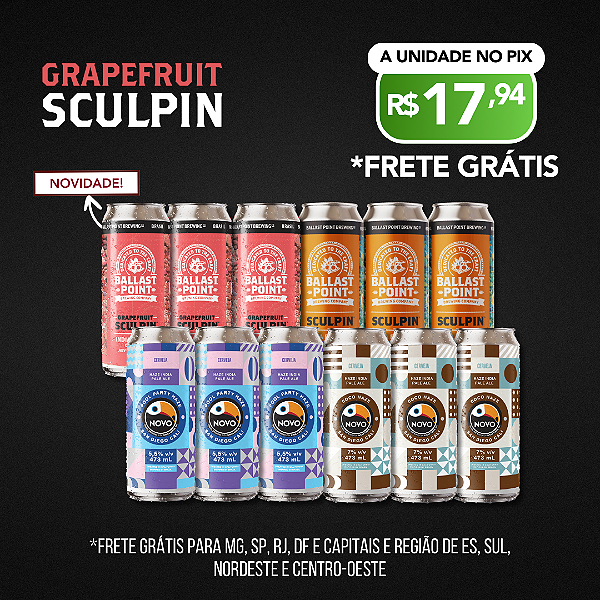 IPAs Americanas – 12 Latas