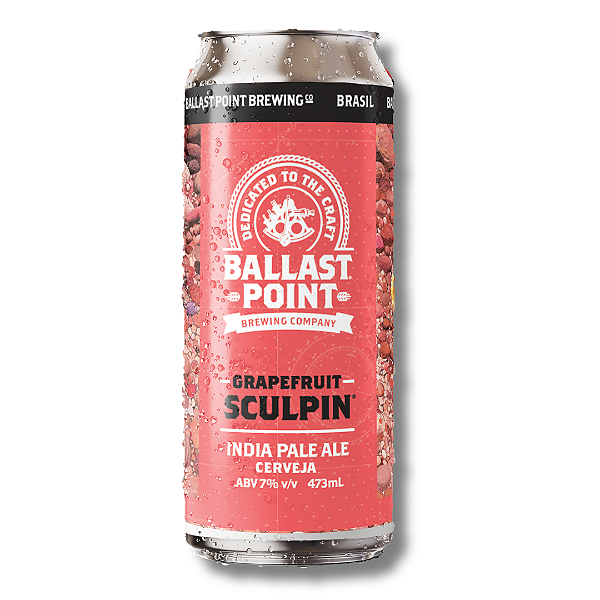 CERVEJA BALLAST POINT SCULPIN GRAPEFRUIT 473ML UNIDADE