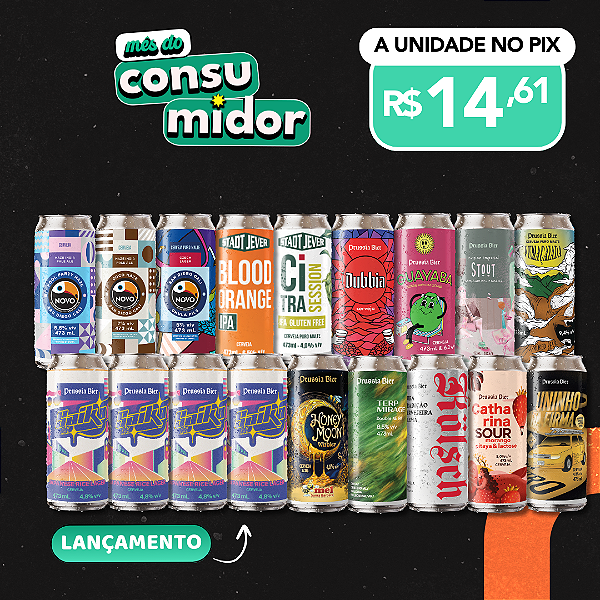 Novidades! – 18 Latas de 473ml