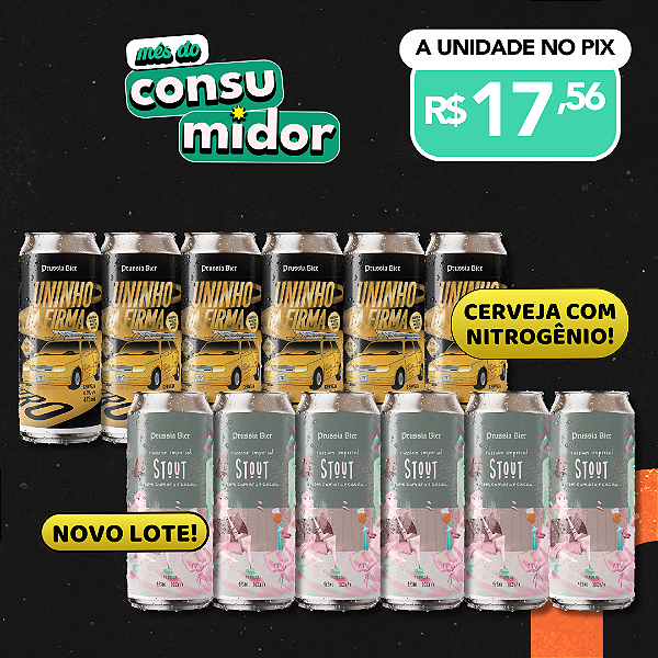 Duelo de Stouts – 12 Latas de 473ml