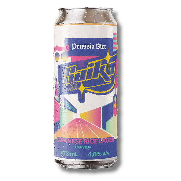 CERVEJA PRUSSIA SAIKO RICE LAGER 473ML UNIDADE