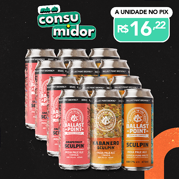 Trilogia Ballast Pont Sculpin – 12 Latas