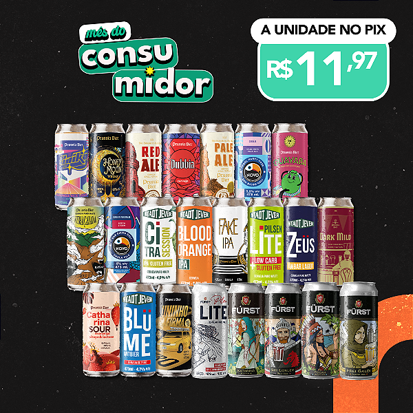 Economico - melhor custo por lata - 23 Latas 473ml