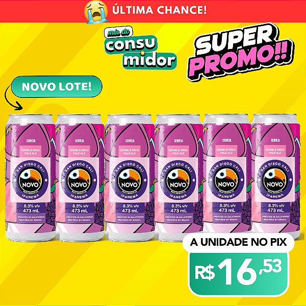 Super Promo – 6x Ipanema