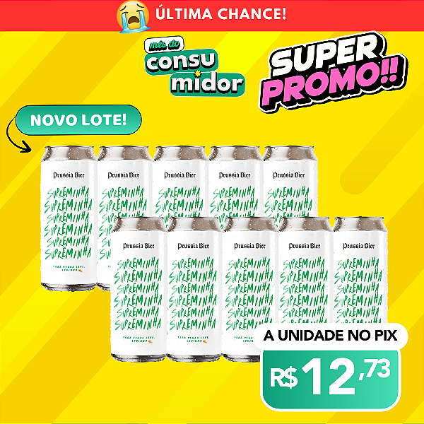 Super Promo Supreminha – 10 Latas