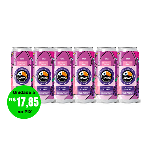 Ipanema - Double IPA Novo Brazil – 6 Latas