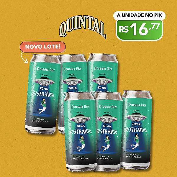 Toma Distraído – Tripel – 6 Latas