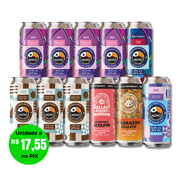 Cervejas Gringas – 11 latas