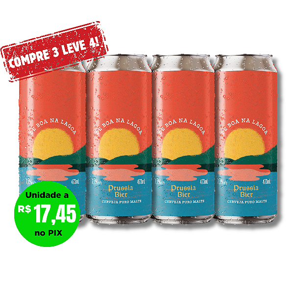 De Boa na Lagoa - Brut IPA - Compre 3, Leve 4