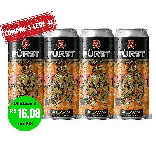 Alawa - Session IPA - Compre 3, Leve 4