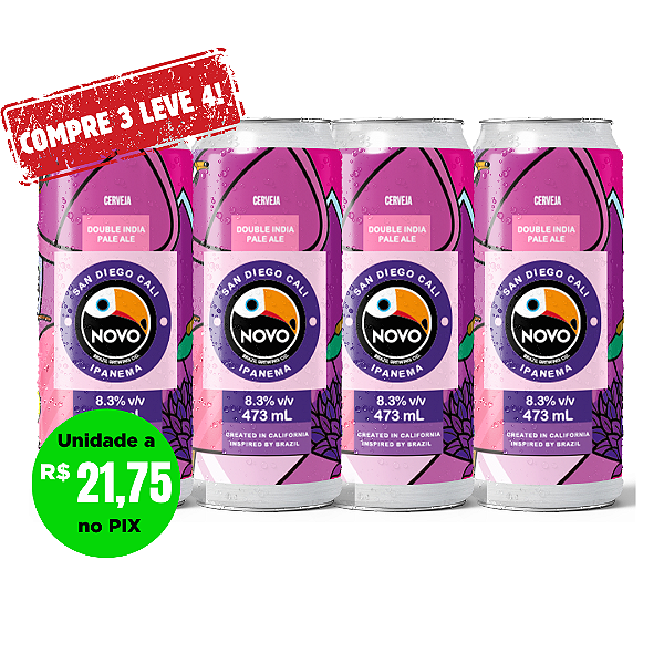 Ipanema - Double IPA - Compre 3, Leve 4