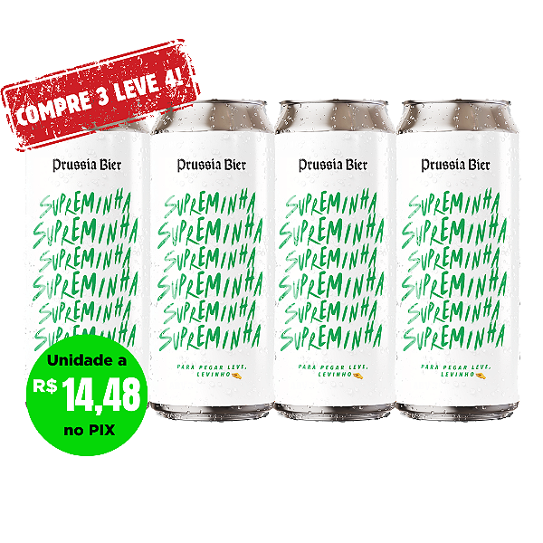 Supreminha - Hazy IPA - Compre 3, Leve 4