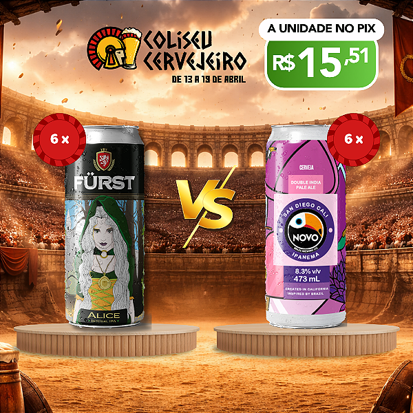 Duelo de Double IPA – 12 latas