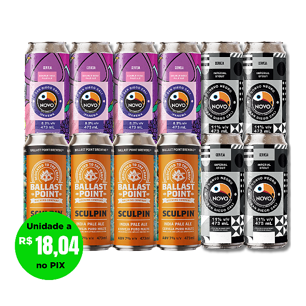 Cervejas Gringas – 12 latas