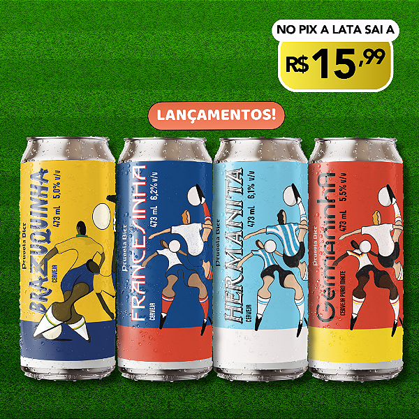 Kit da Copa – 4 Latas
