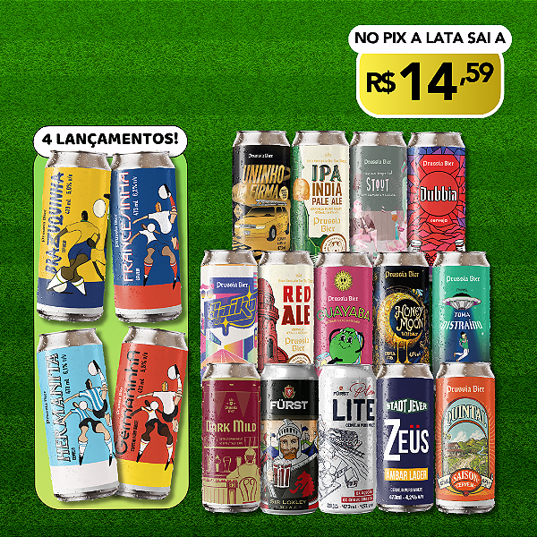 Tudão – Uma de cada – 18 latas
