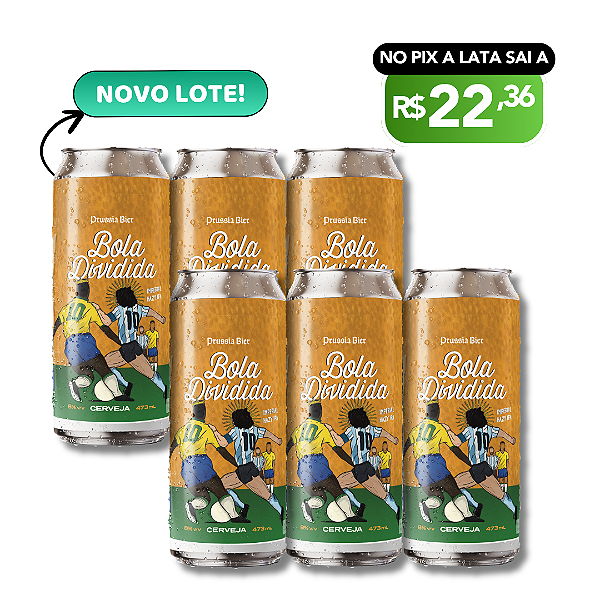 Bola Dividida - Imperial Hazy IPA – 6 Latas