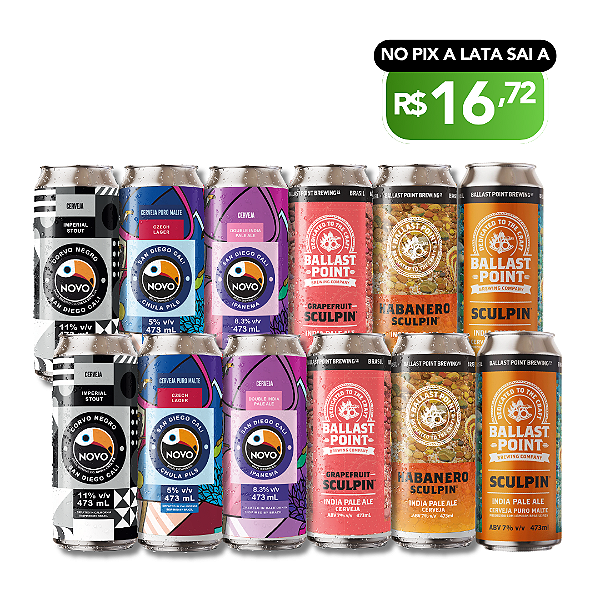 Cervejas Gringas -12 Latas
