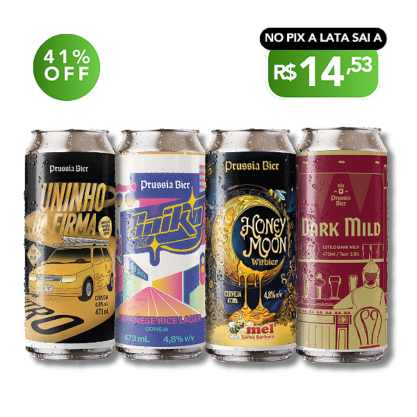 Liquida Novidades - 4 Latas