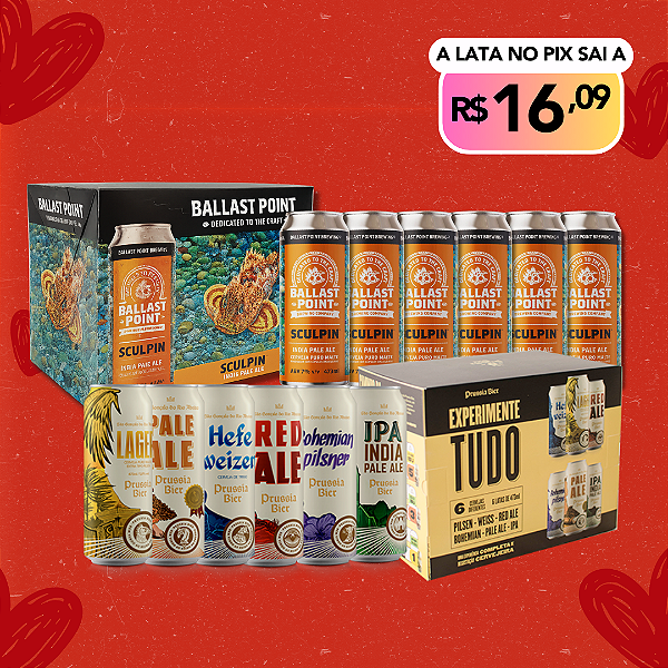 Pack de Ballast + Experimente tudo – 12 latas