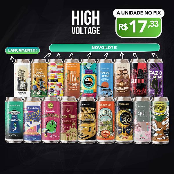 Novidades – Novos Lotes – 17 Latas