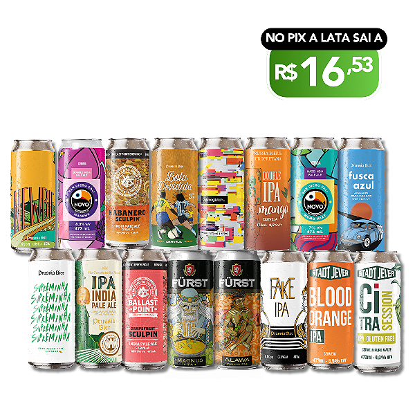IPA Lover – 16 Latas