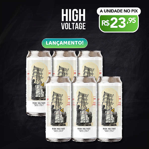 Quad IPA High Voltage – 6 Latas