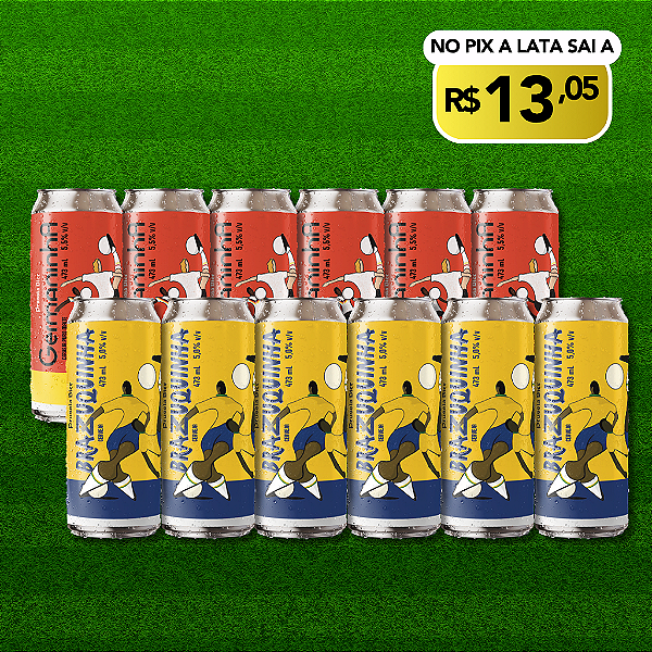 Germaninha (IPL) + Brazuquinha (BR Ale) – 12 Latas